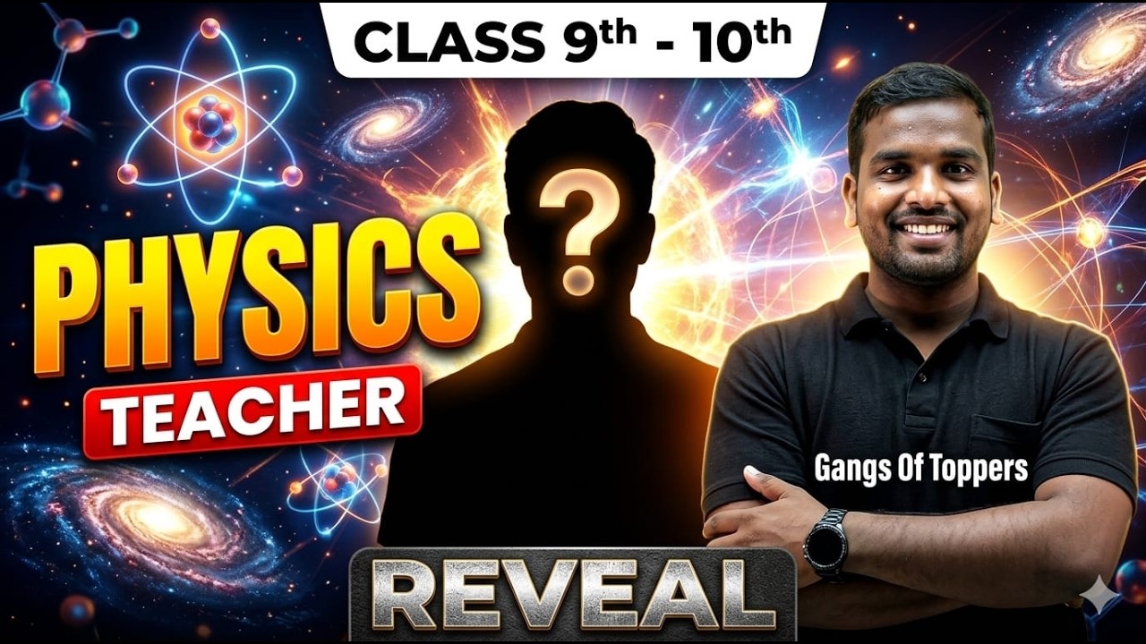 New Physics Teacher for YODDHA Batch 2027 Announced! | gangsoftoppers