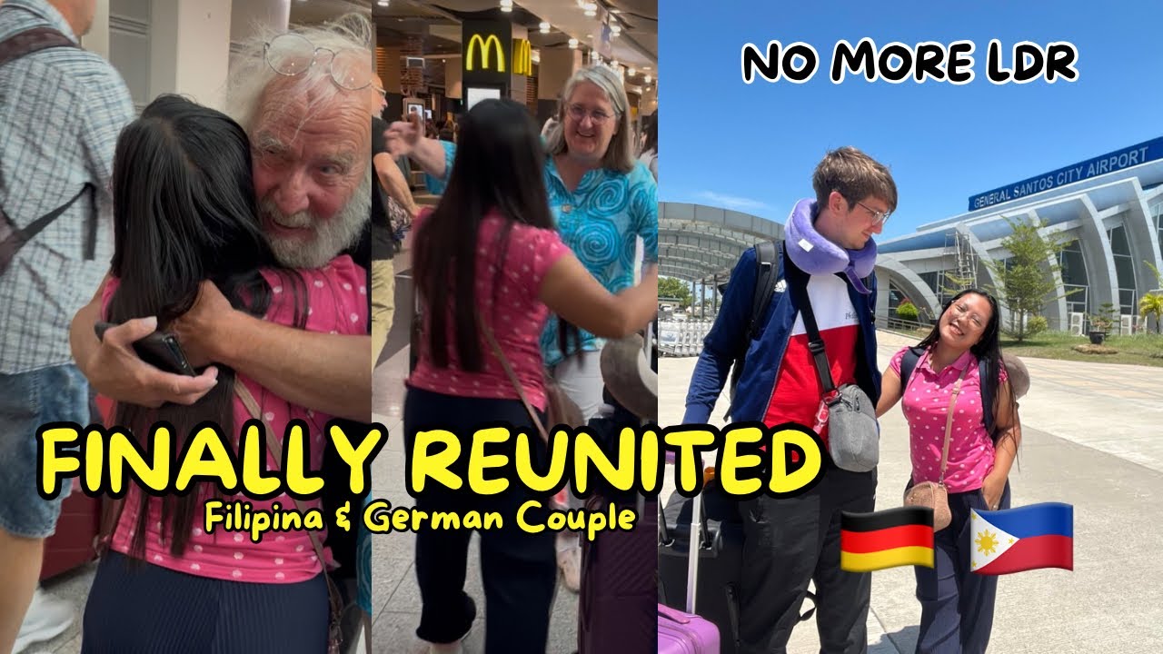 TRAVEL TO GERMANY FROM PHILIPPINES | FINALLY REUNITED WITH MY FILIPINA WIFE! NO MORE LDR 😍❤️