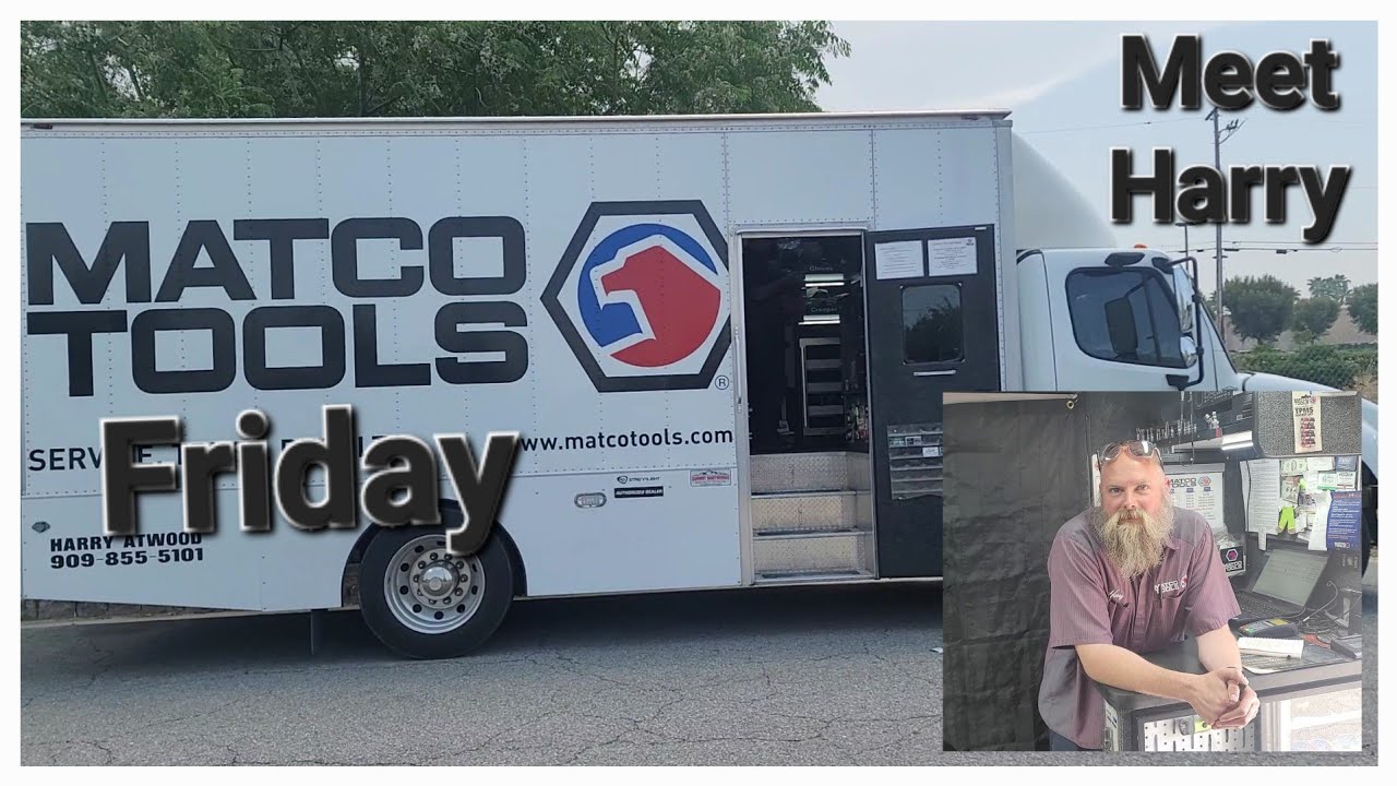 Matco Friday!!! A truck tour and a conversation with My dude Harry!!!
