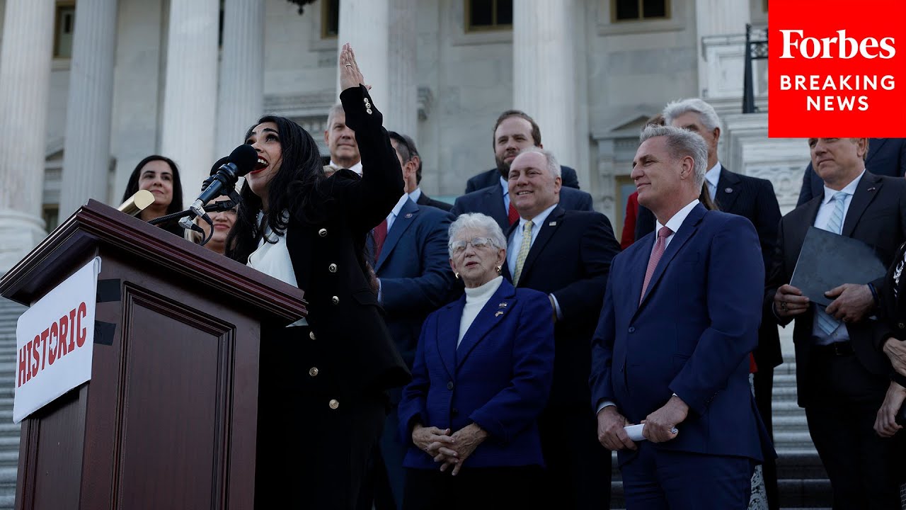 House Republicans Celebrate Historic Swearing-In Of Mayra Flores