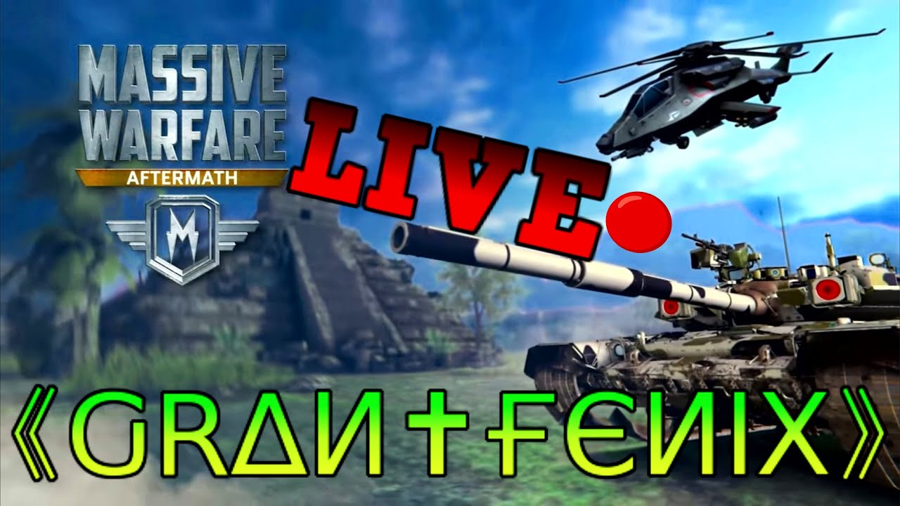 Massive Warfare: Aftermath 🐦‍🔥 Stream LIVE 🐦‍🔥