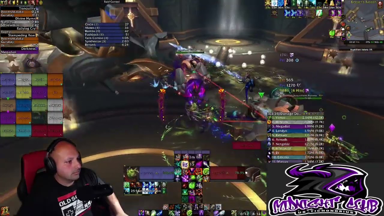 Midnight Club vs  Lihuvim [Heroic] | Demo Warlock PoV