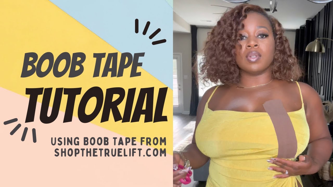 Mini Boob tape Tutorial for Your Vacay Looks ✨