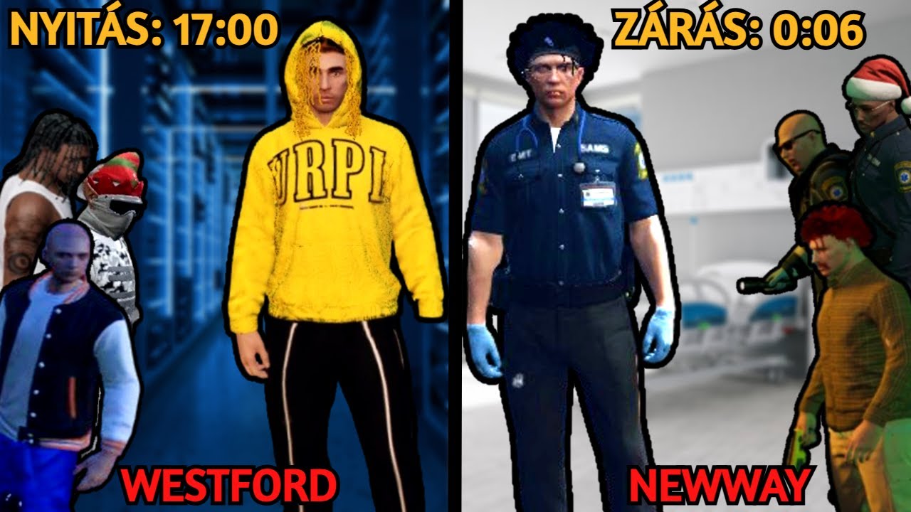 NonRP#33 | A 7 Órát Élt Szerver | WestFord/NW | NonDögök