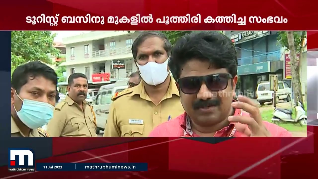 'കൊമ്പൻ' ബസ് പത്തനംതിട്ട RTO  പരിശോധിക്കുന്നു | Mathrubhumi News
