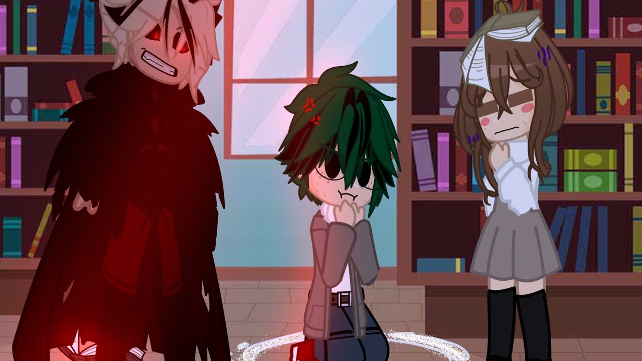 &ldquo;My partner is a demon and I&rsquo;m mad at them&rdquo; 🧡BkDk/DkBk💚 &bull;Demon King x Librarian Au&bull; &bull;ft. Uraraka&bull;
