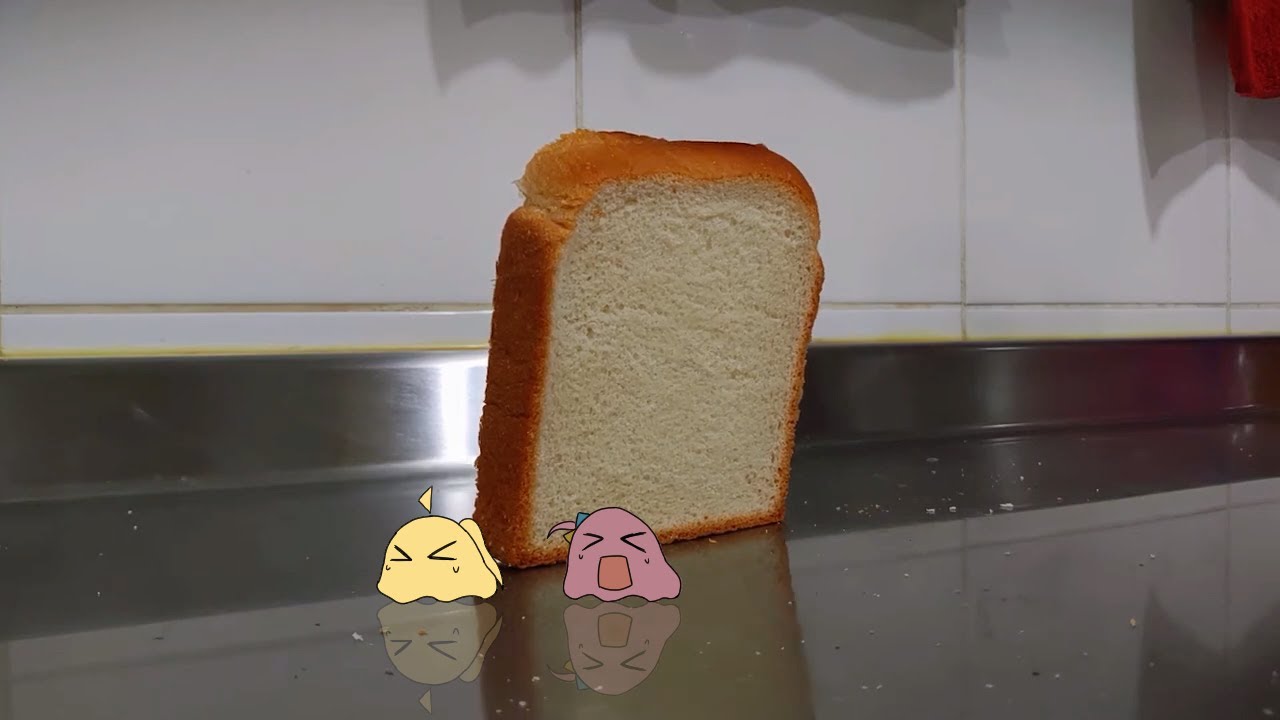 Bread falling over bocchi