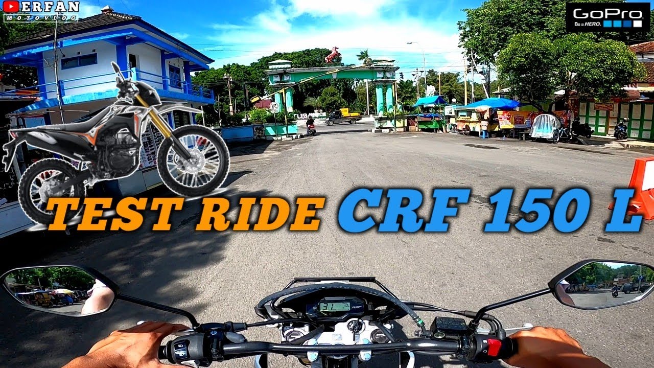 NYOBAIN CRF 150 L 2023‼️NYAMAN NGGAK DIPAKE DI ASPAL⁉️