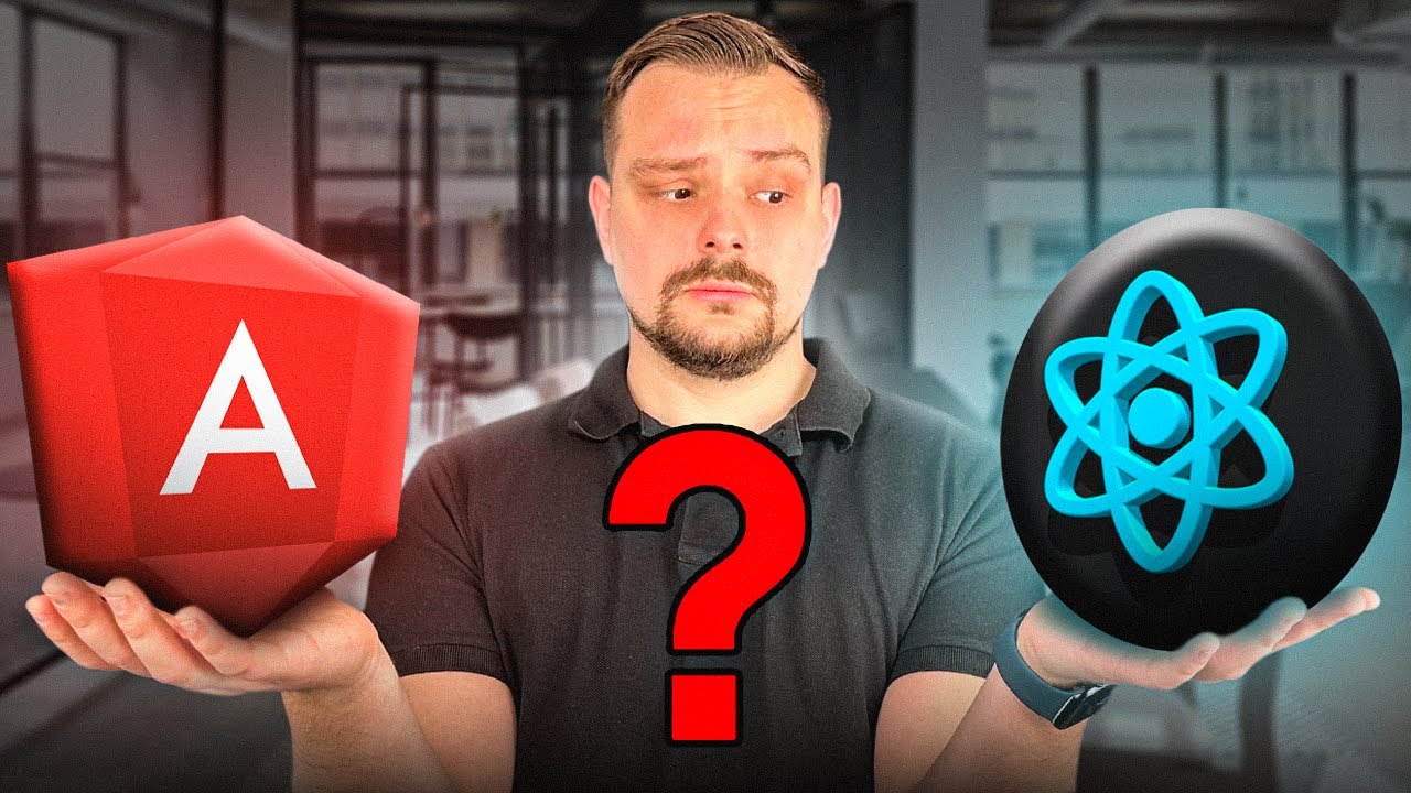 Angular против React в 2025 году — сделайте ПРАВИЛЬНЫЙ выбор (разница в различиях)