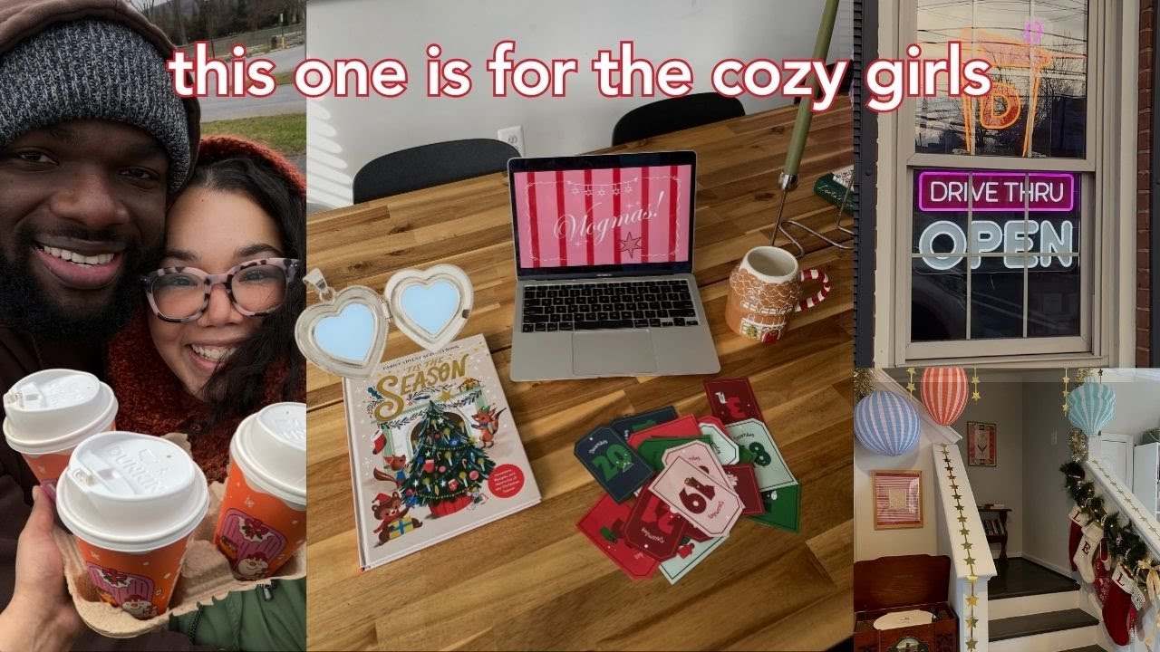 vlogmas 2025 + embracing  the coziness 💫🎄⭐️❤️