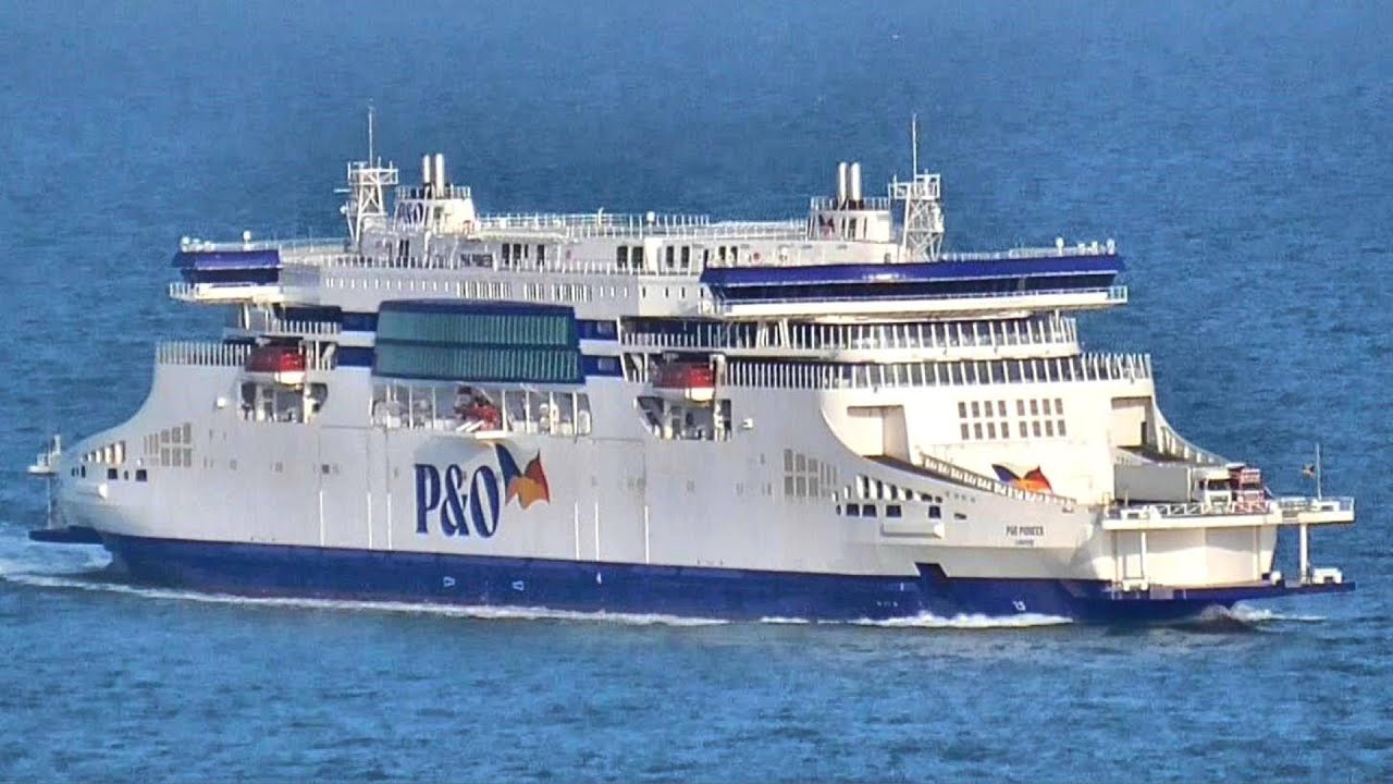 P&O Ferries - Brand New P&O Pioneer arriving at Dover - First week in service