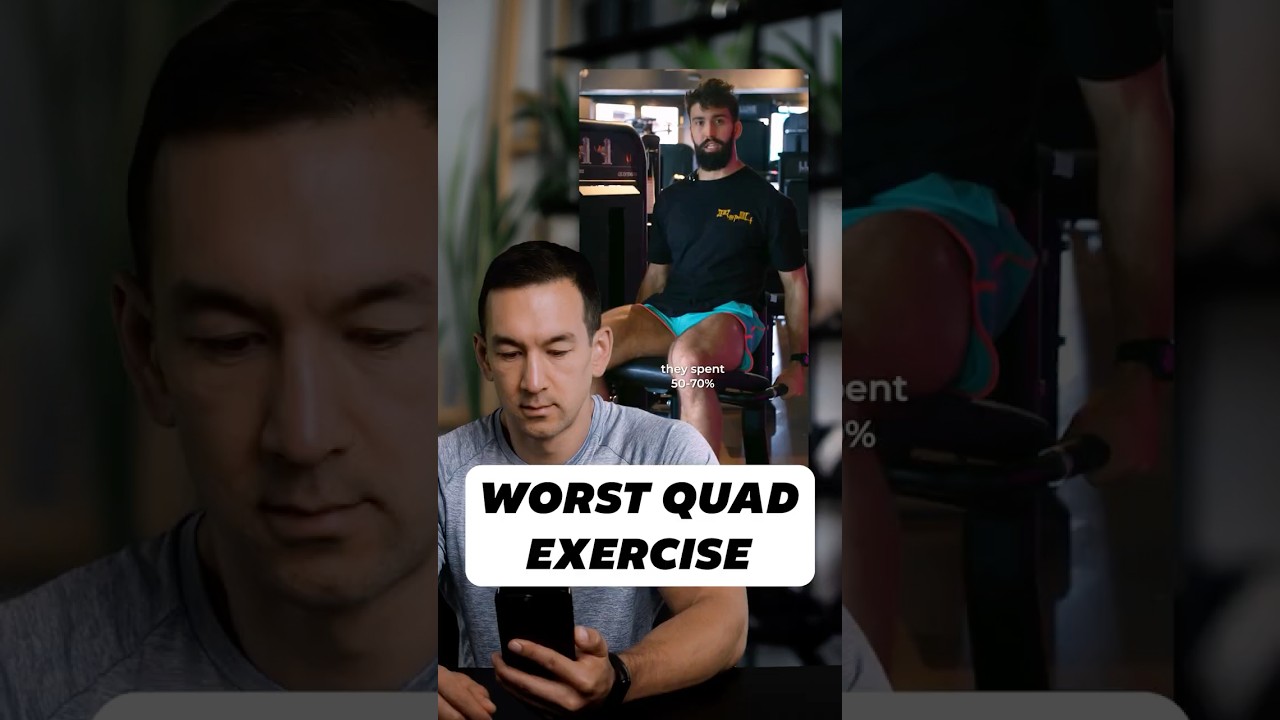 Leg Extensions = WORST Quad Exercise