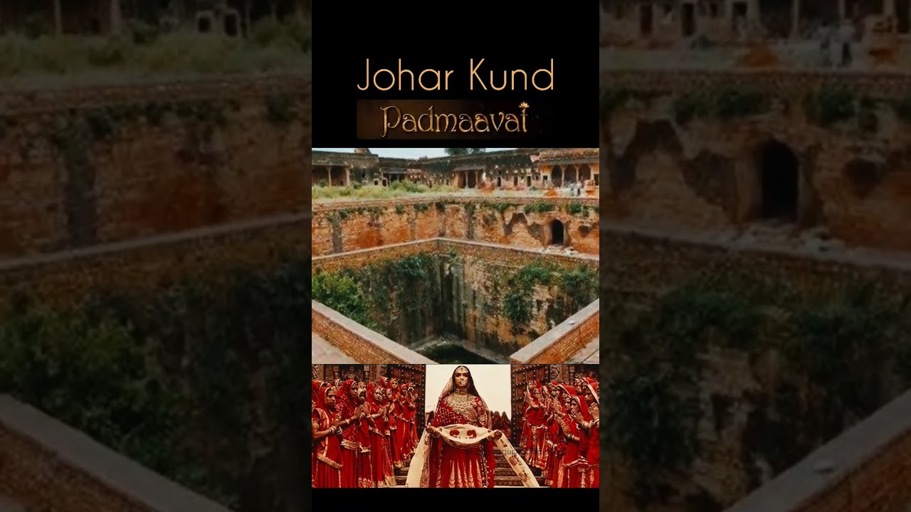 Johar Kund real Padmavati Chittorgarh #shorts #Ranipadmavati #historical