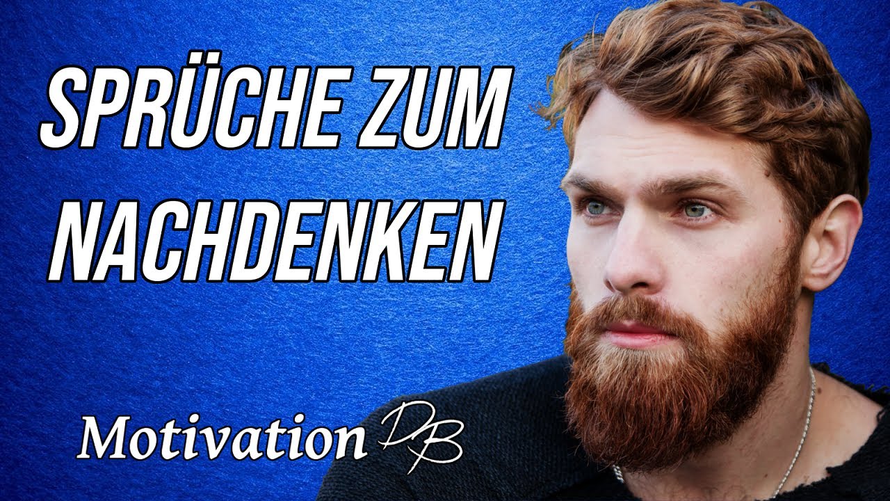 Motivierende Sprüche zum Nachdenken | Motivation Deutsch| Motivationsvideo