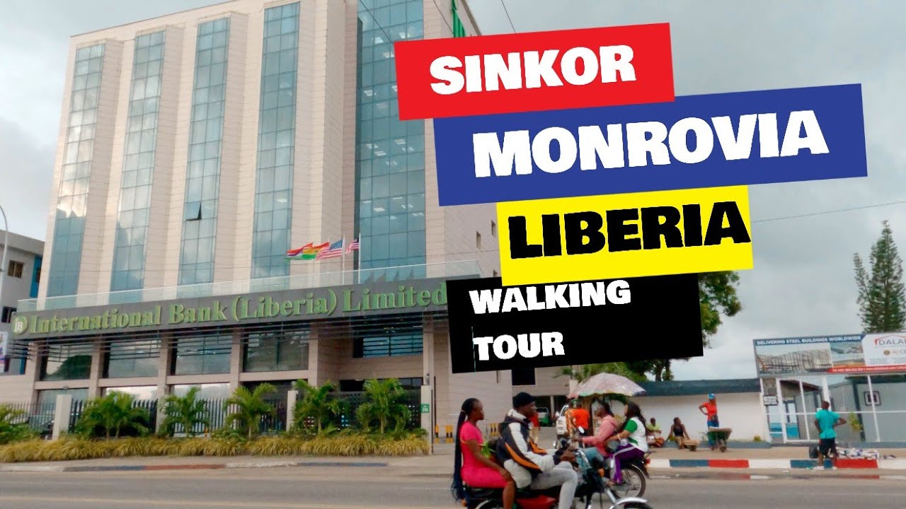 Liberia  - Monrovia Walking Tour Video In Sinkor District | Liberian Vlog