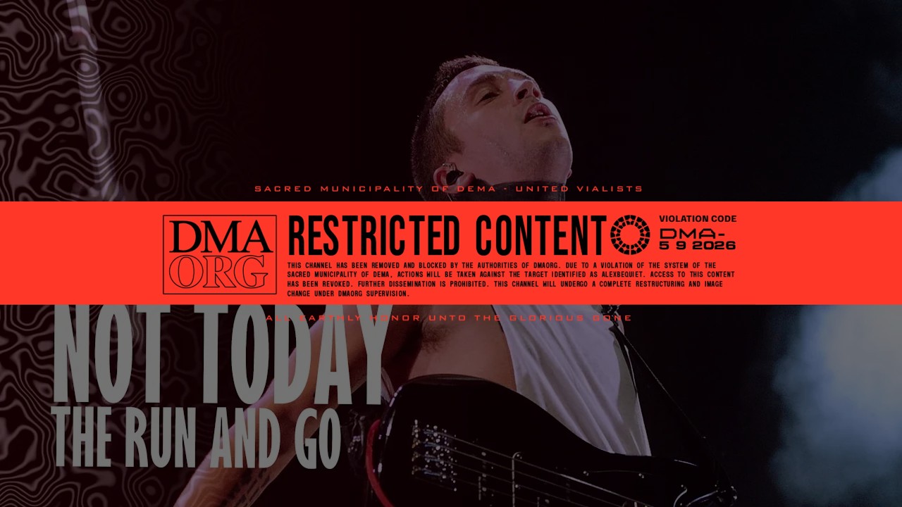 twenty one pilots - Not Today/The Run And Go (Blurryface Tour Studio Version)