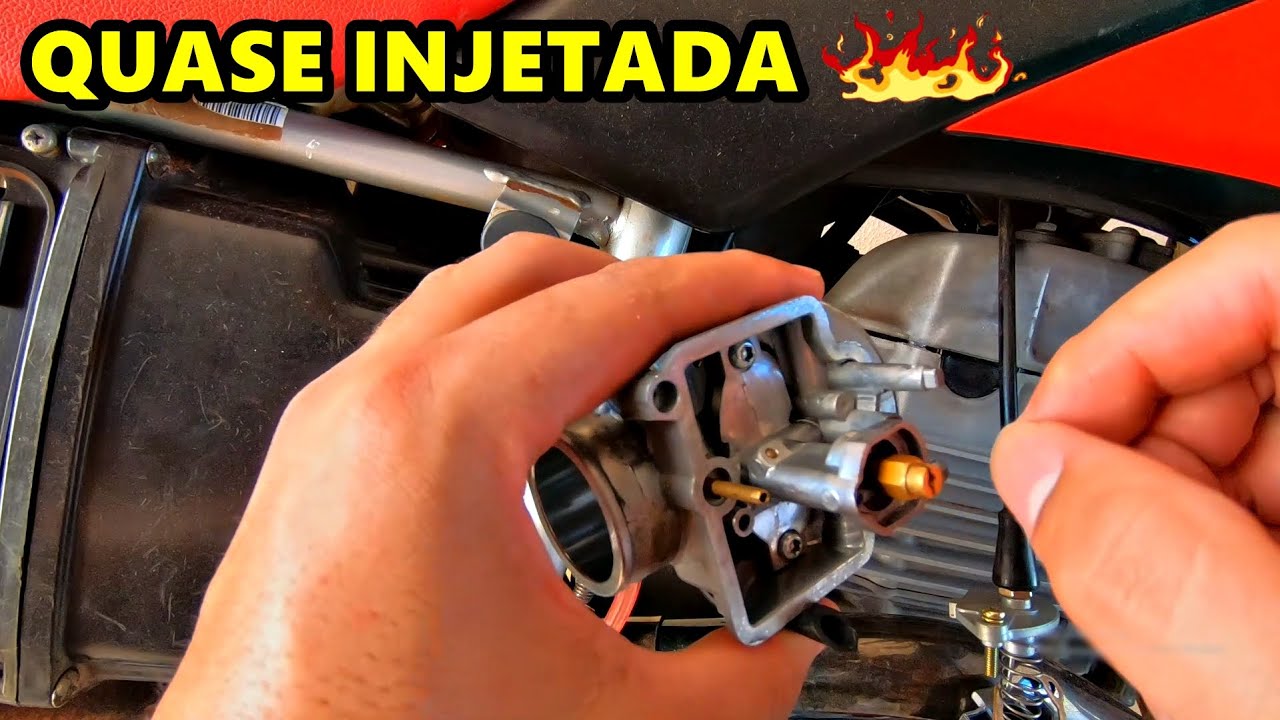 Koso 32 mm na XR 250 TORNADO - Instalação e onboard