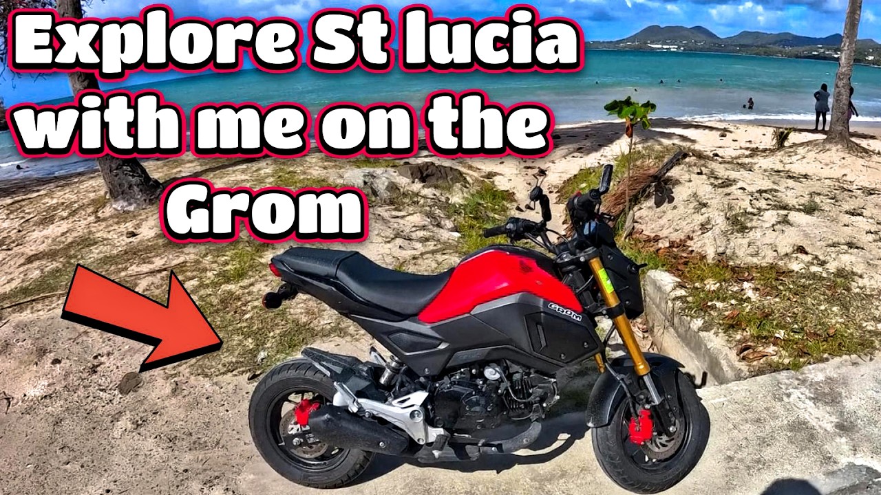 ‎Start the Grom and explore St lucia with me