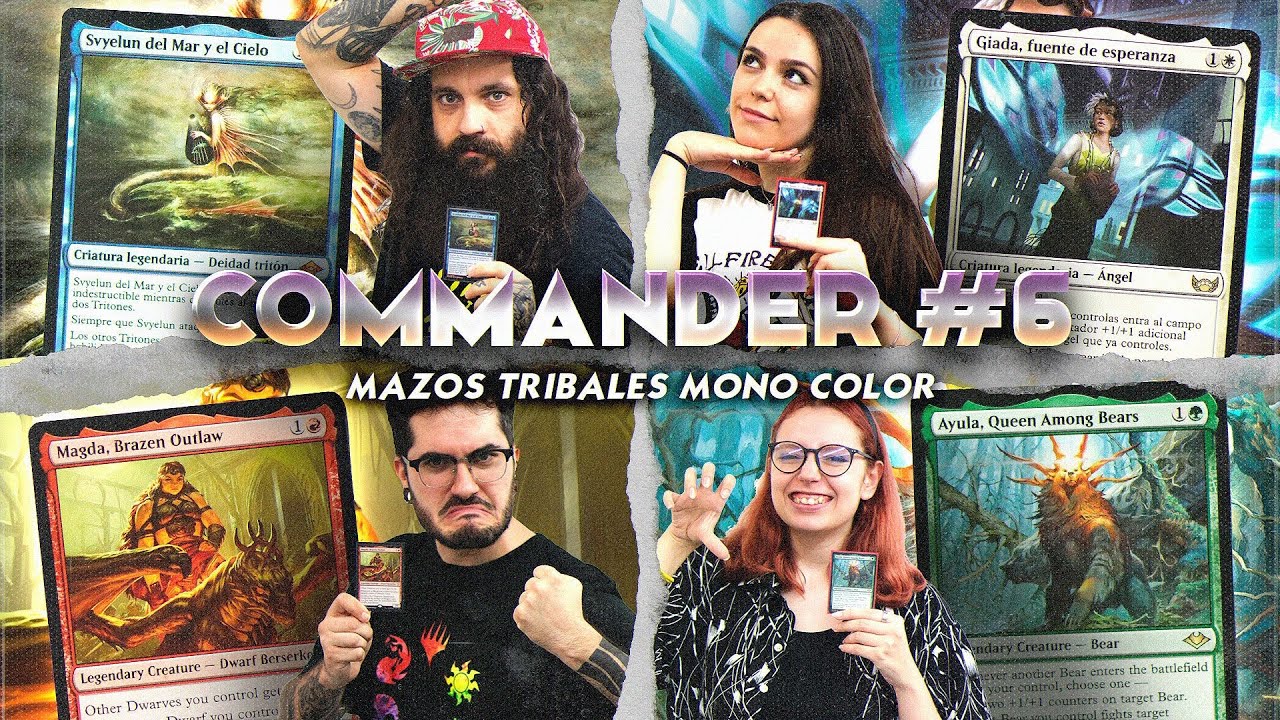 COMMANDER ep.6 | Tribales monocolor con Sugus Susana