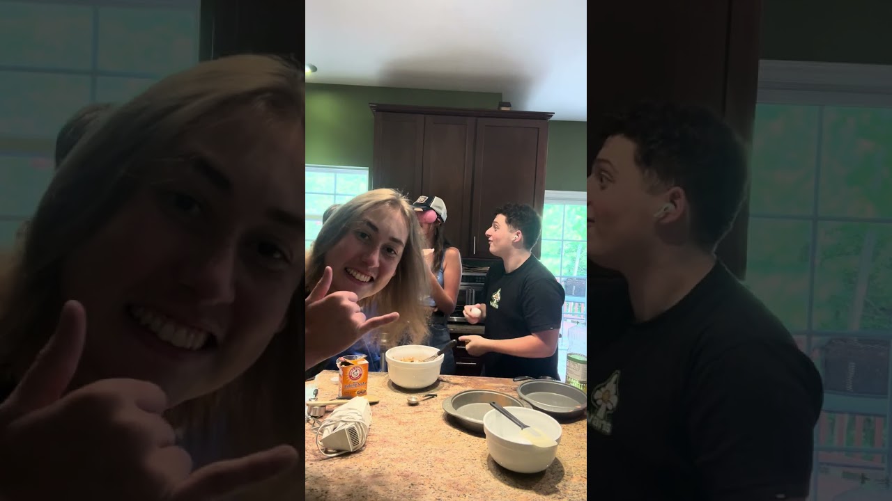 Blind. Deaf. Mute. Baking with the three most disfunctional people on the planet.