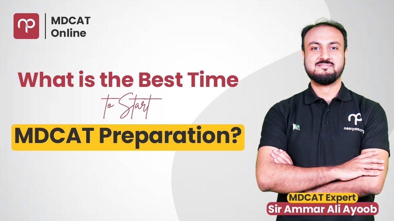 What is the best time to start MDCAT preparation?