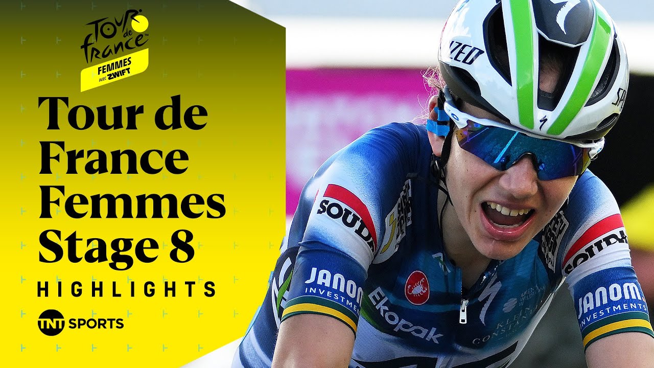 DOMINANT MOUNTAIN DISPLAY! 😮‍💨 | Tour de France Femmes Stage 8 Highlights | TNT Sports Cycling