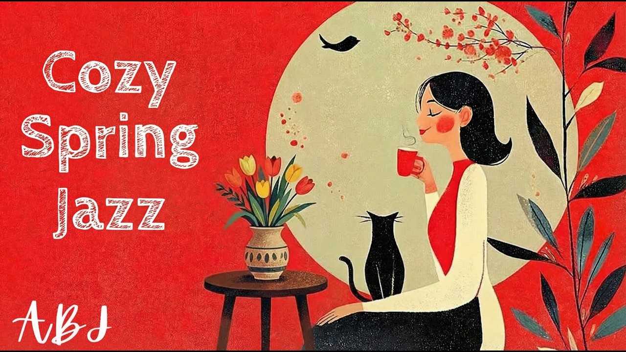 1940s Swing Jazz & Coffee☕Cozy Spring Cafe Vibes for Relax