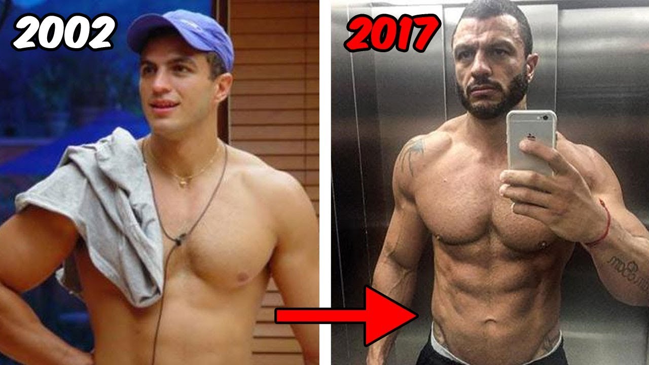 ANTES E DEPOIS BIG BROTHER BRASIL 1 BBB (2002 - 2017)