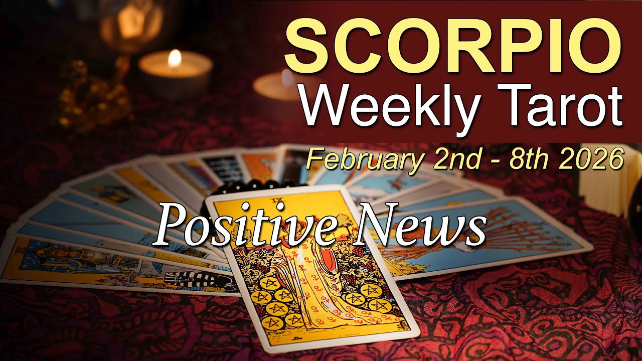 SCORPIO Weekly Tarot ‘LANDING ON YOUR FEET!’ | Intuitive Spiritual Guidance | February 2 - 8 2026 ✨