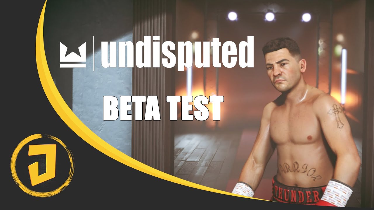 UNDISPUTED BETA TEST ( ESBC Boxing ) GAMEPLAY FR