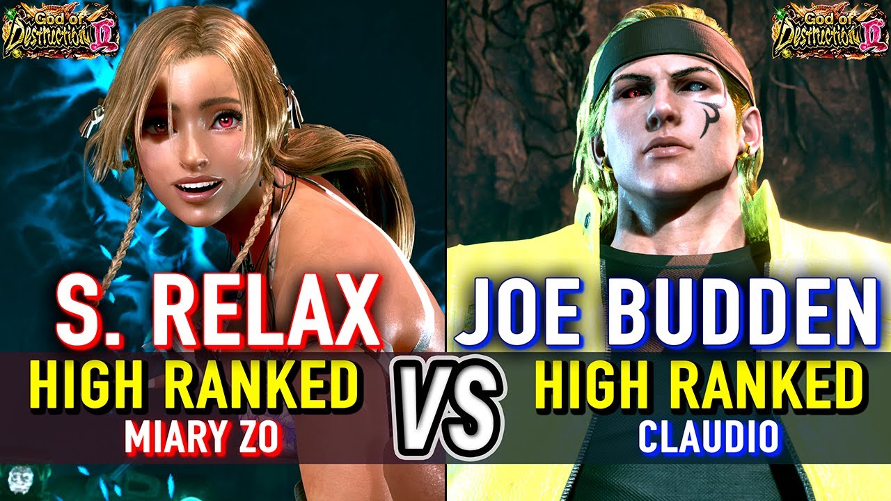 T8 🔥 SENPAI RELAX (Miary Zo) vs JOE BUDDEN (Claudio) 🔥 Tekken 8 High Level Gameplay
