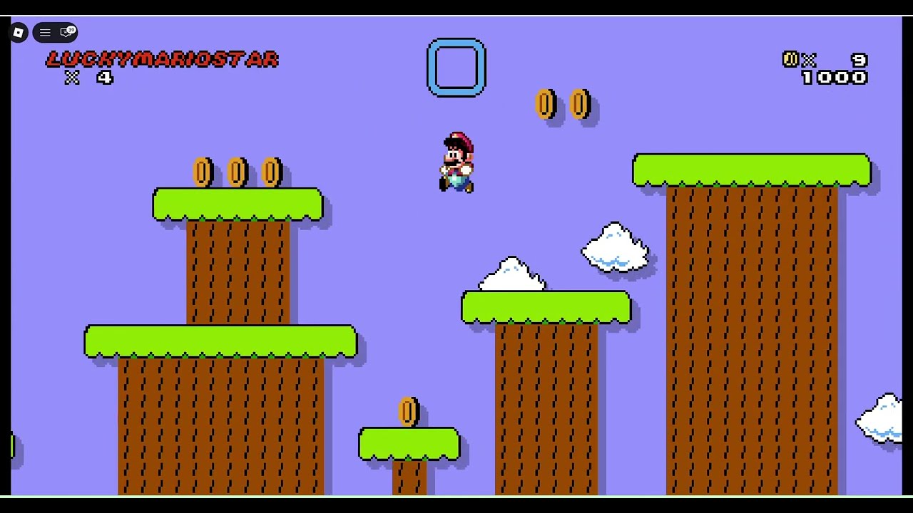 Super Mario World In Roblox Test Game Spade engine 11