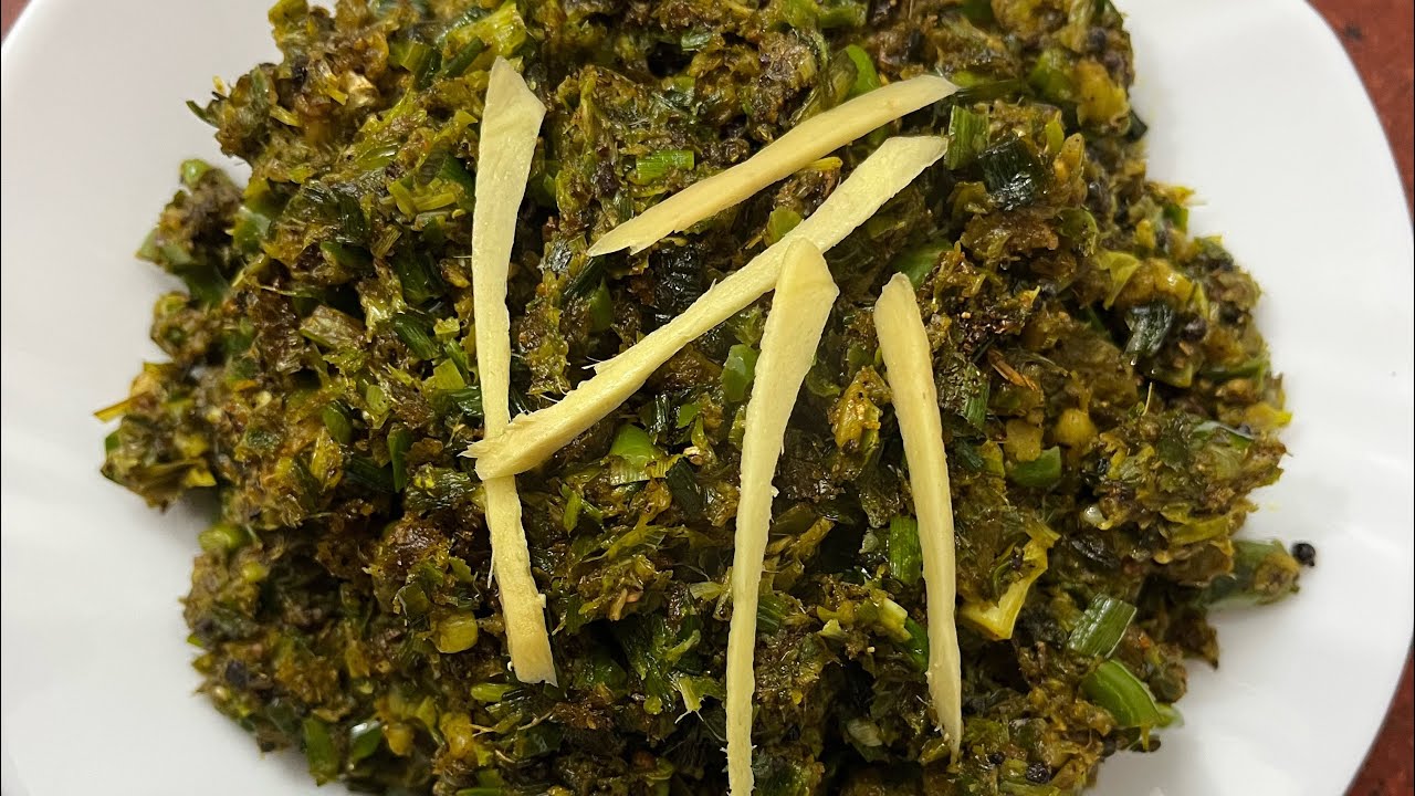 हरी मिर्च हरा लहसुन का मजेदार खुनुवा /Hari mirch hara lahasun ka khunuva 