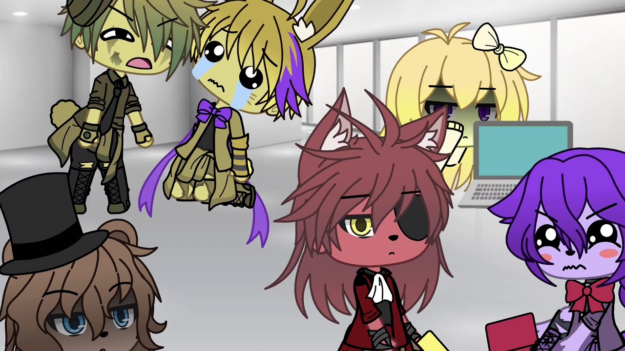 WILLIAM AFTON/SPRING TRAP STUCK IN A ROOM WITH FNAF 1 FOR 24 HOURS [AU] +GlitchTrap (OLD)