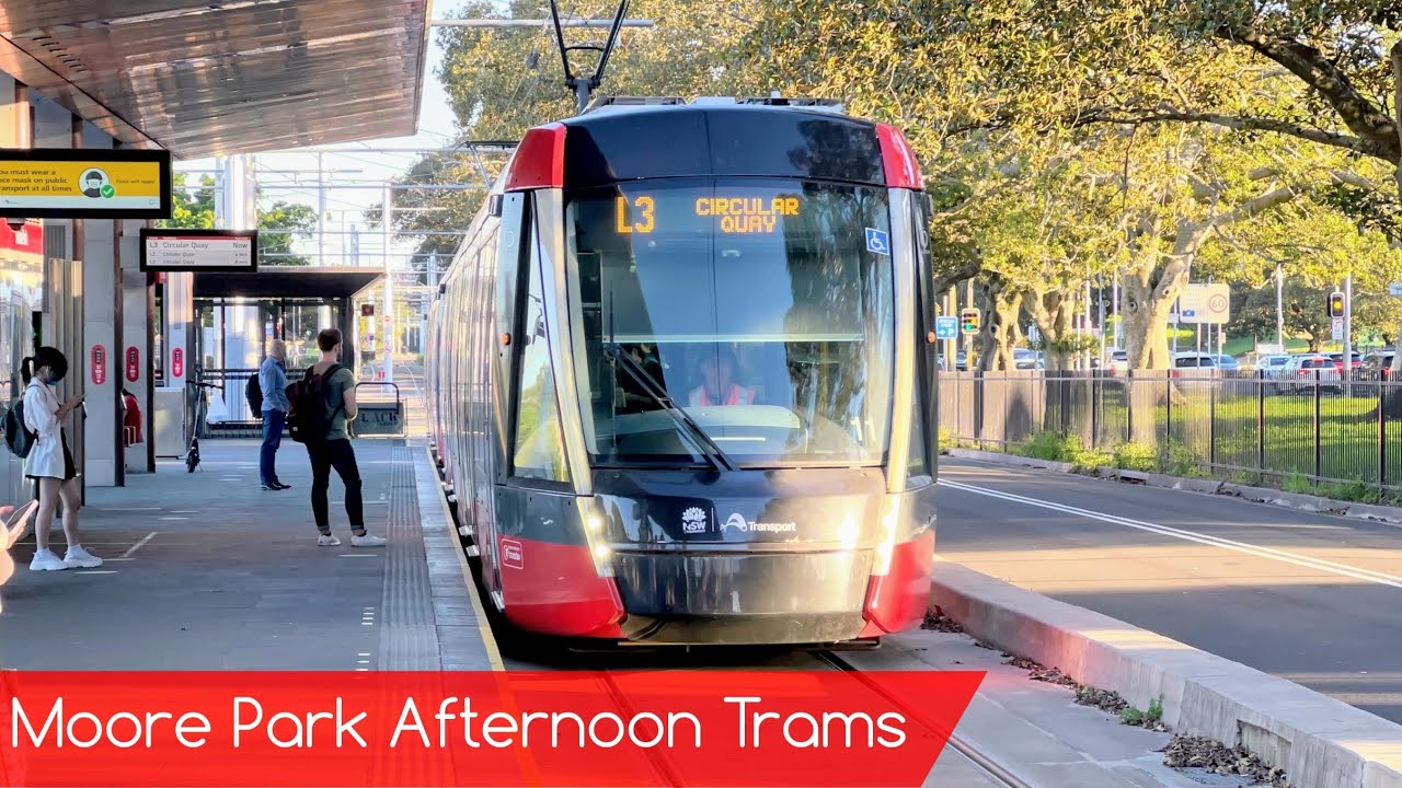 Sydney Light Rail Vlog 67: Moore Park Afternoon Trams