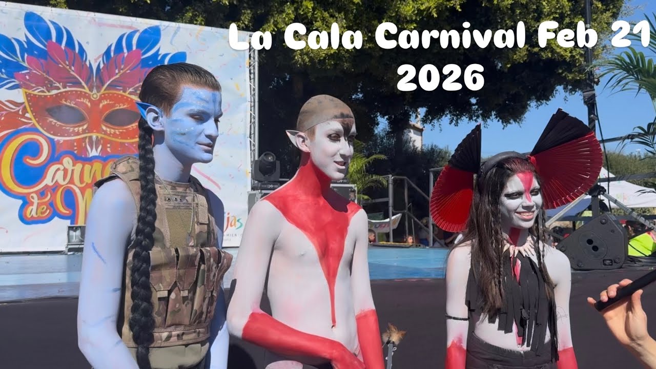 🎉 La Cala de Mijas Carnival 2026 February 21, 2026  Full Street Parade & Party