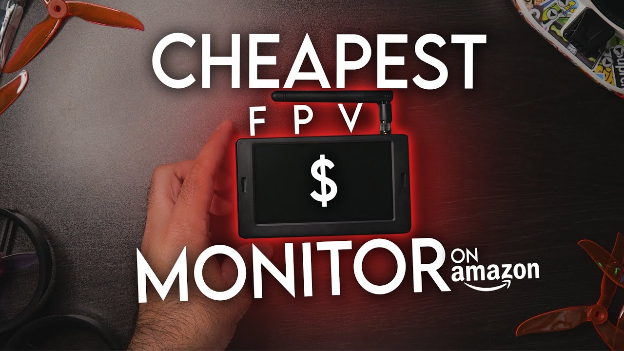 This is the Cheapest FPV Monitor On Amazon! (ReadyToSky 4.3” FPV Monitor) (4K)