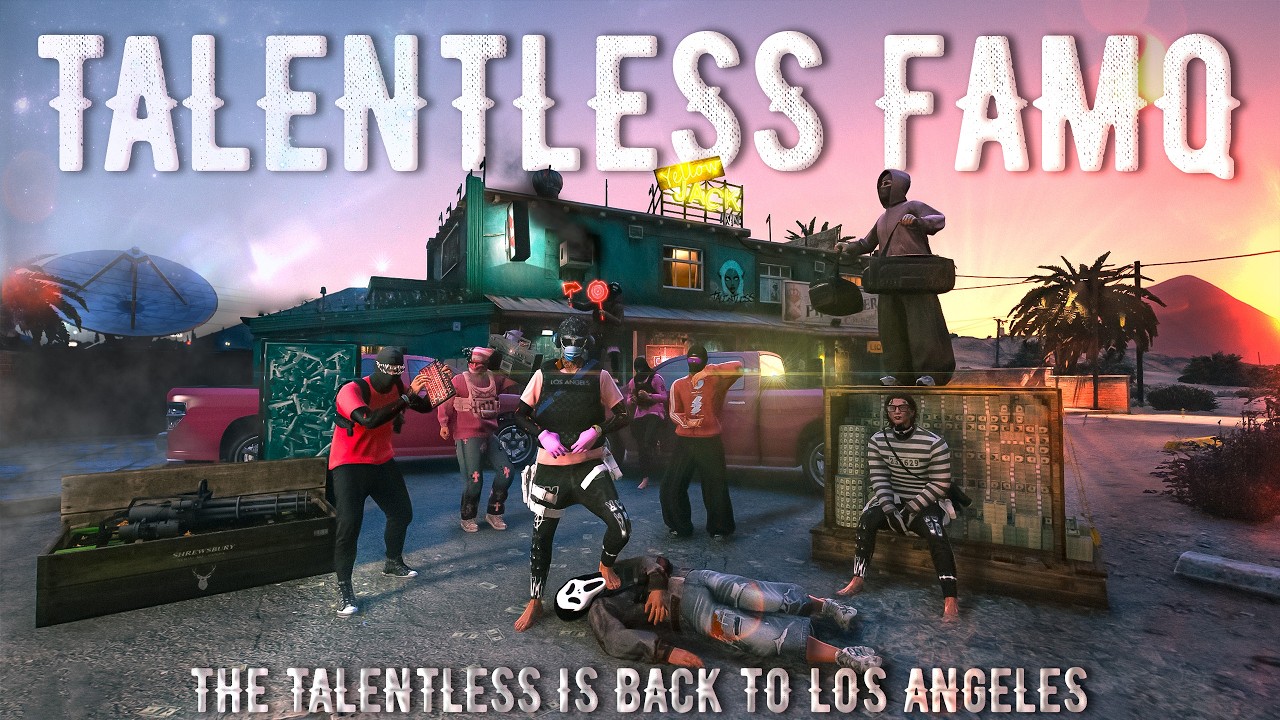 TALENTLESS IS BACK TO LOS ANGELES X2 prod. @lofiez @MajesticRPRU