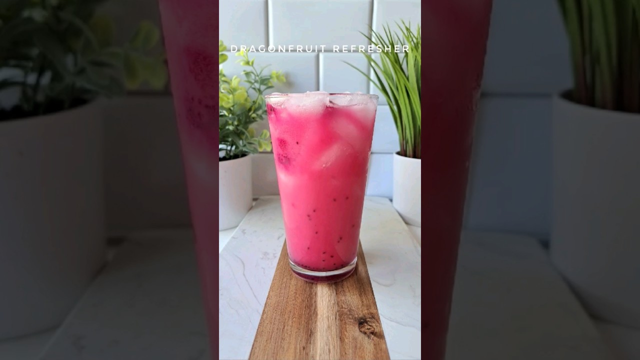 Starbucks Dragon Drink! #shorts #recipe #starbucks