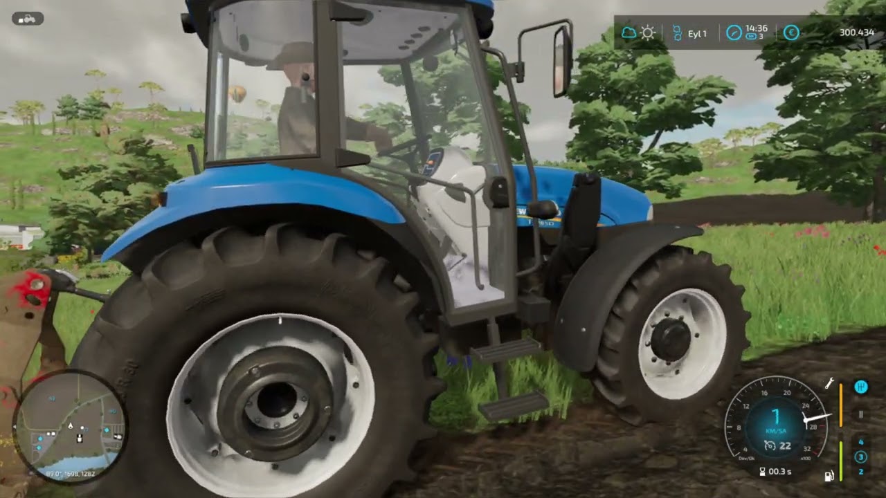 NEW HOLLAND TD85D 2012 MODEL 6LI ÜNLÜ PULLUK İLE