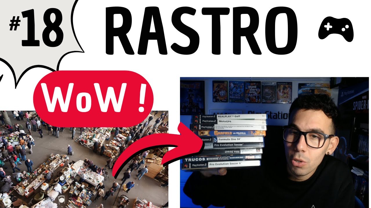 Compras RASTRO de VIDEOJUEGOS (Ep.18) -  WOW!! Nuevo lotazo...a precio REGALADO!