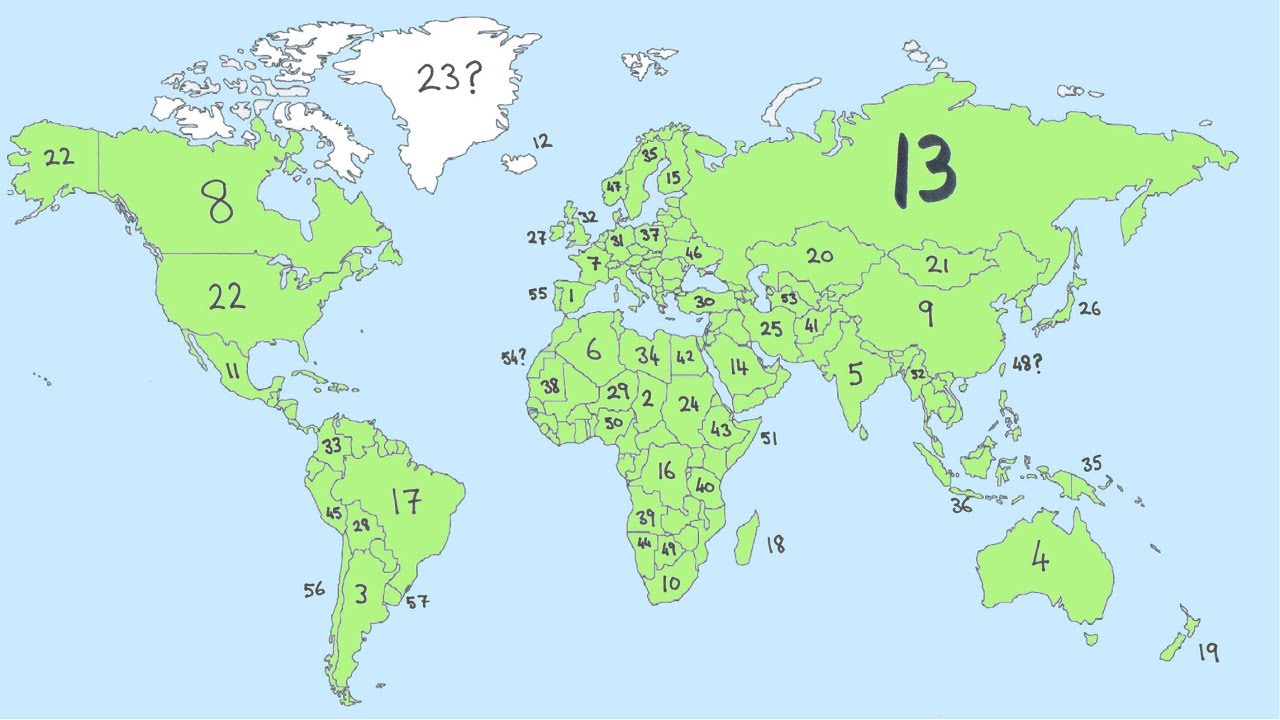 How Many Countries Are There in the World? (original)