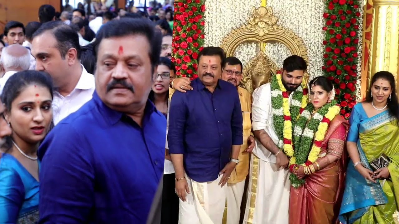 ഏവരെയും വിസ്മയിപ്പിച്ചു സുരേഷ് ഗോപിയും ഭാര്യയും വിവാഹചടങ്ങിൽ  | Suresh Gopi at Parvathi Wedding