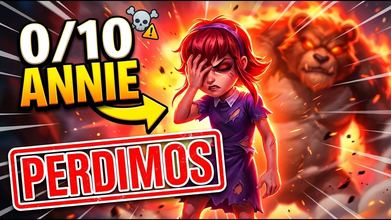 Annie MID pero mi teclado era decorativo - Lo único que no perdimos es la verguenza #lol