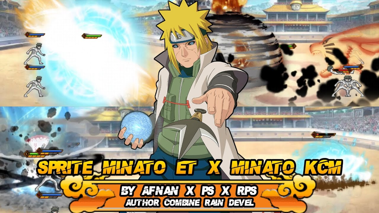火影战记 | Naruto Senki | Sprite Minato | By Afnan x PS x RPS |🔸Sprite HD |🔸Free Download
