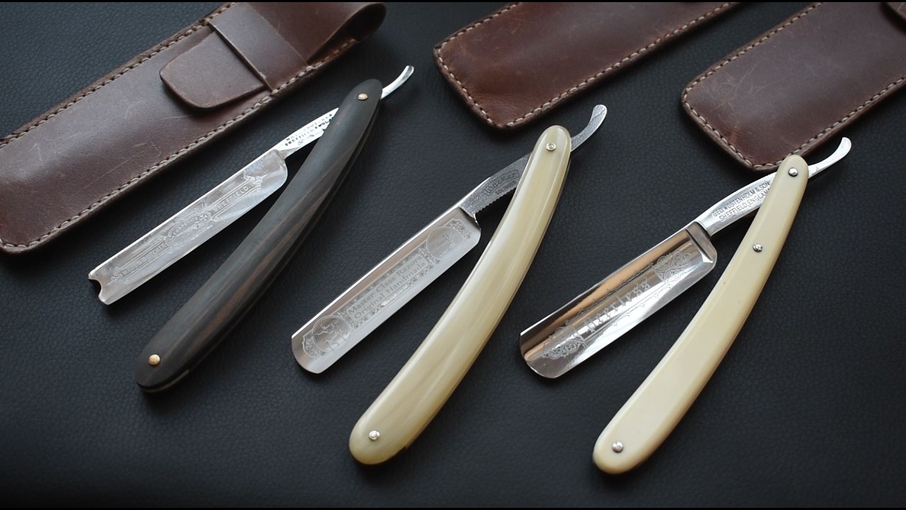 Опасные бритвы Wade & Butcher, Wacker и Geo.Wostenholm