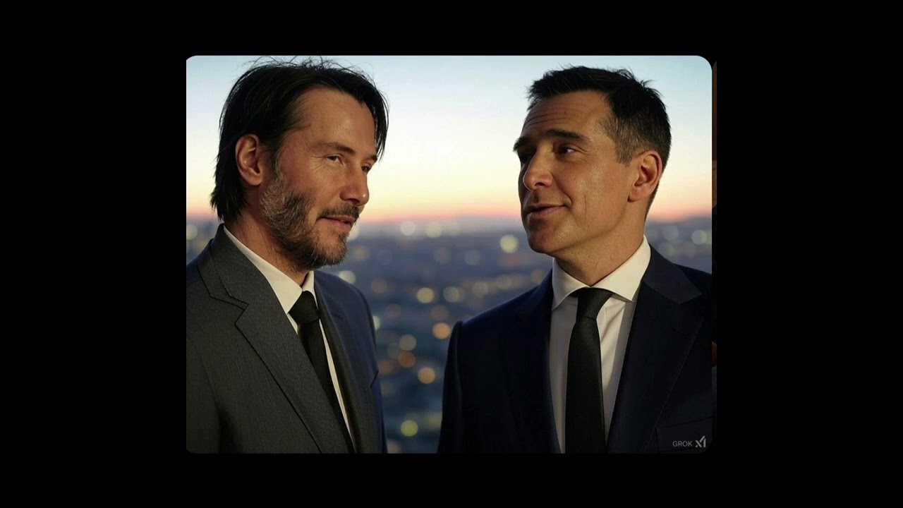 Keanu Reeves With friends 2025