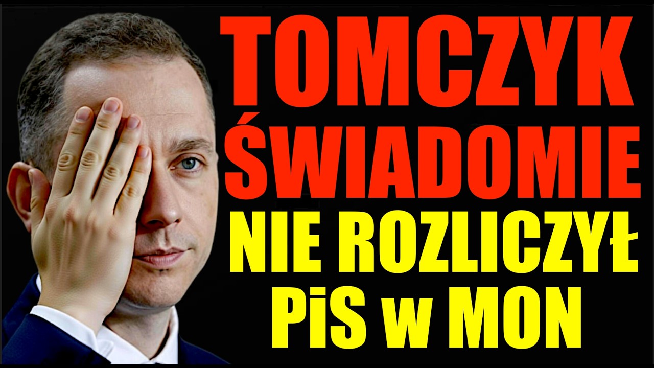 Wiceminister Cezary Tomczyk obiecywał audyt wydatków w MON za rządów PiS. Nic nie zrobił. ZERO.