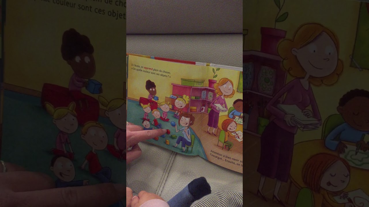 Album L’ÉCOLE MATERNELLE lecture et compréhension