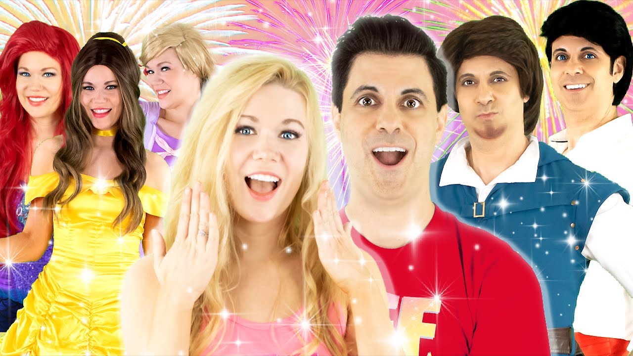 LAURA HALL and ADAM ILAMI DISNEY PRINCESS TALK BACK Singing and Games
